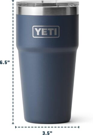Термос YETI Rambler 20 oz (591 мл) з кришкою MagSlider, Key Lime