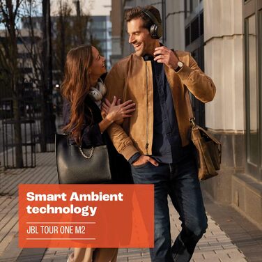 Навушники JBL Tour One M2 – Бездротові, Over-Ear з ANC – Чорний (до 40 годин)