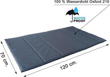 Водонепроникний килимок для собак Outdoor, ковдра для собак, миється, килимок для собак для подорожей, кемпінгу, графіт (модель 2, графіт)