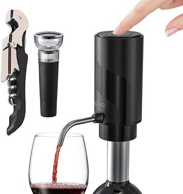 Wine Aerator, Red Wine Decanter, Wine Decanter (Aerator Set) (Electric Aerator Set)