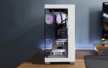 Корпус для комп'ютера Darkflash DS900 (білий) + 7 ARGB вентиляторів