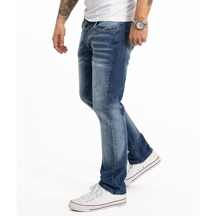 Чоловічі джинси Rock Creek Straight-Cut RC-2091 (31W/32L, сині) - Класичні джинси прямого крою