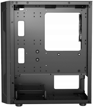 Корпус для комп'ютера Logic Concept Aramis AGRB Mini Tower, чорний