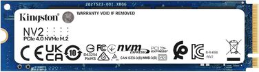 SSD Kingston NV2 1TB M.2 2280 NVMe PCIe 4.0 - SNV2S/1000G