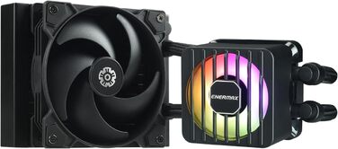 Система водяного охолодження ENERMAX LIQMAXFLO SR 240mm (LGA 1700, 1200, AM5, AM4) з RGB підсвічуванням та помпою Xtreme Dual Chamber PWM