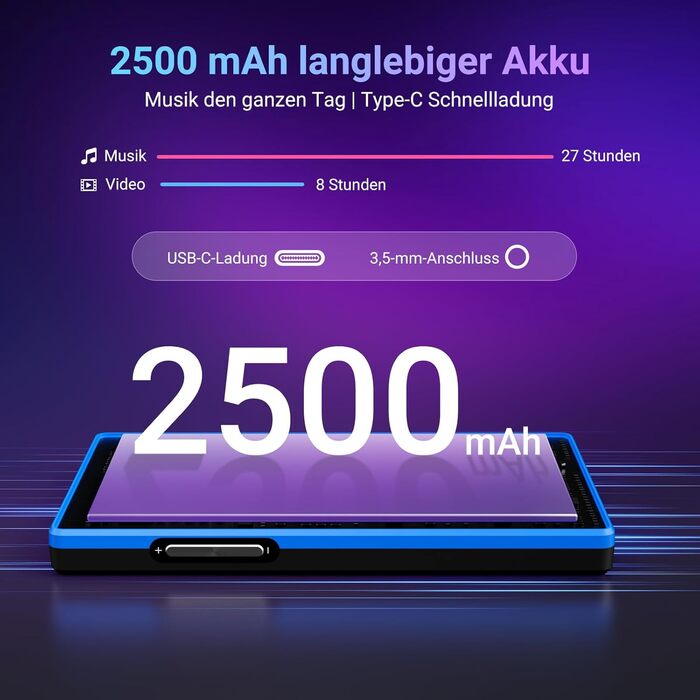 MP3 плеєр Mechen 160GB Android 5