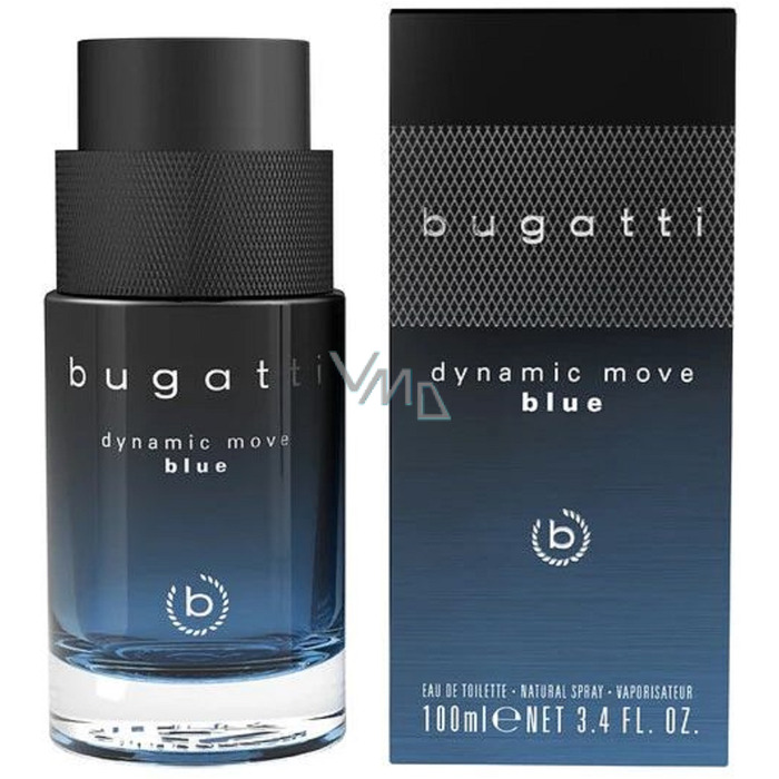 Туалетна вода Bugatti Dynamic Move Blue, 100 мл