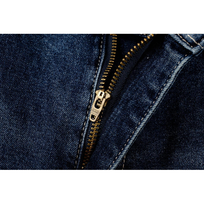 Чоловічі широкі джинси JMIERR Baggy Y2K Denim Streetwear Raw Loose Fit Hip Hop XXL темно-сині