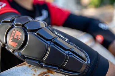 Налокітники G-Form Pro-X3 для гірського та мотокрос байку, розмір XL, чорні – захист для велосипедистів