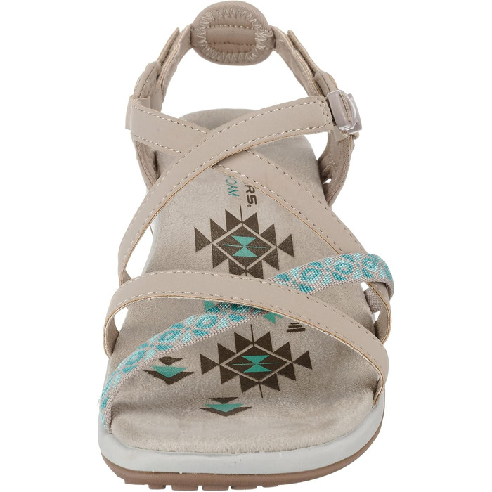 Сандалі жіночі Skechers Reggae Slim-Vacay 38 EU бежеві Duraleather