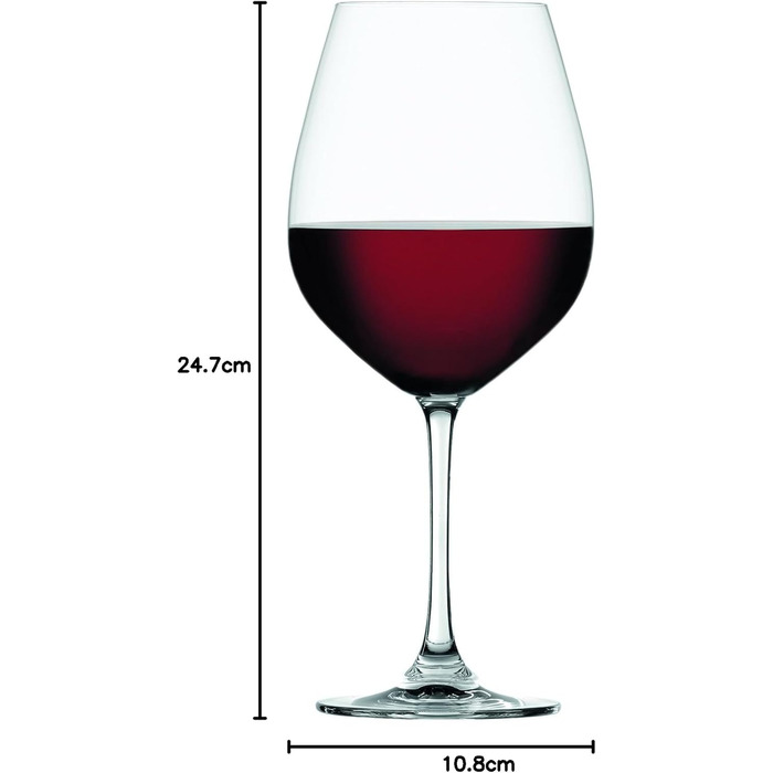 Шампанські келихи Spiegelau Salute, 210 мл, набір 4 шт, з кришталевого скла, для шампанського та ігристих вин