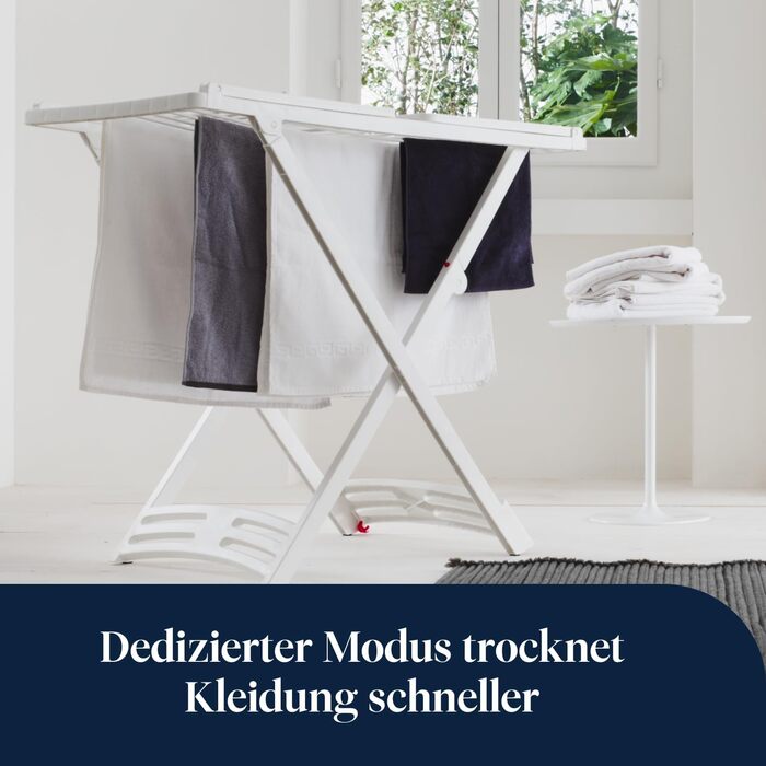 Зволожувач повітря De'Longhi Tasciugo AriaDry Light - портативний, з іонізацією, технологія цеоліту, 7.5 л/день, сушка білизни, сірий (DNS65)