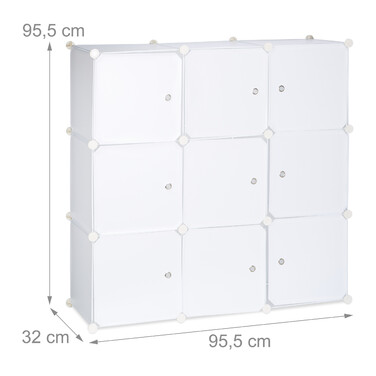 Relaxdays door shelving system