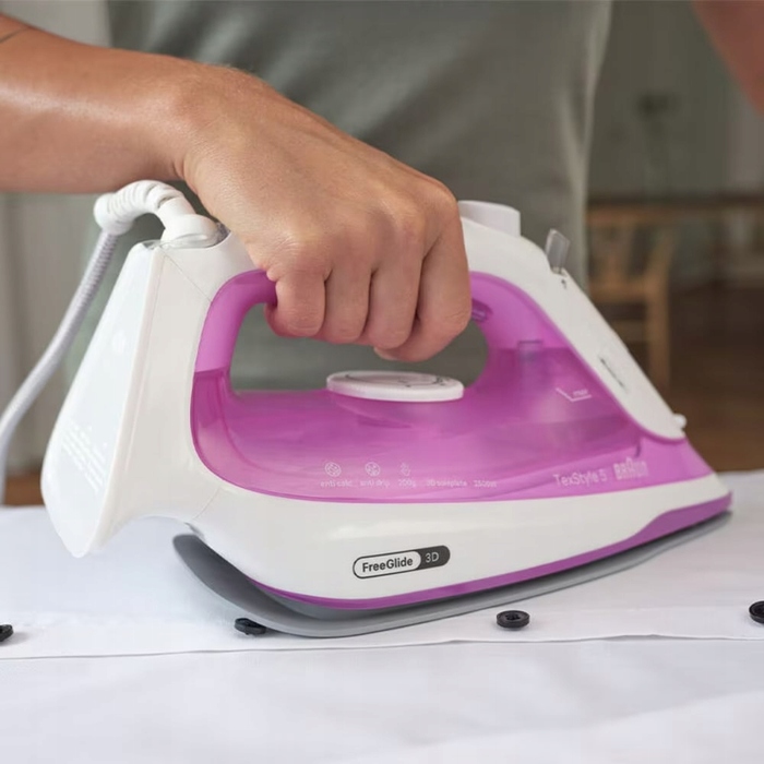 Парова праска Braun TexStyle 5 2500 Вт з керамічною підошвою FreeGlide 3D
