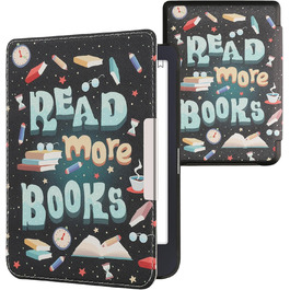 Чохол-книжка kwmobile для Tolino Shine 3 - яскравий чохол для eReader, блакитний, жовтий, зелений