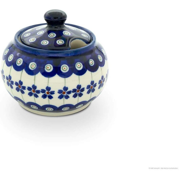 Bunzlauer Ceramics SUGAR BOWL Sugar Bowl Sugar Container Sugar Dispenser 300 ml