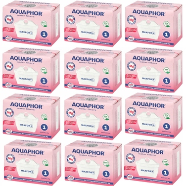 Смінянні фільтрувальні картриджі для глека Aquaphor Maxfor + MG, 12 шт.