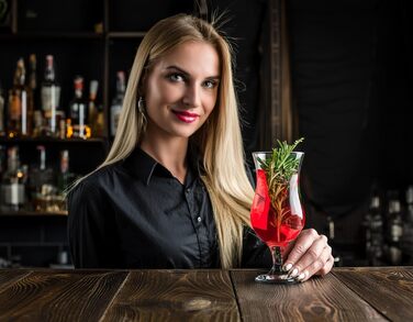 Набір склянок Krosno для коктейлів та напоїв (6 шт, 420мл)