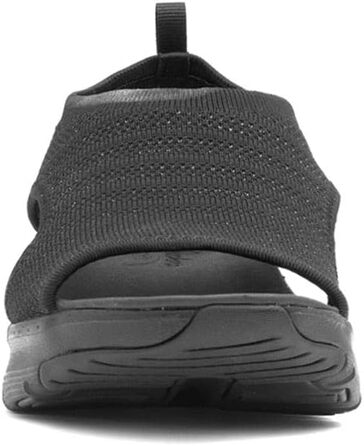 Skechers Arch Fit City Catch: жіночі сандалі з текстилю (38 EU, чорні)
