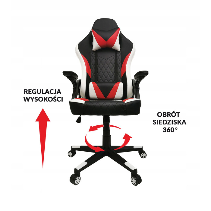 Ігрове крісло Kontrast KG106, штучна шкіра