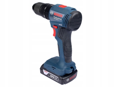 Дриль-викрутка Bosch GSB 185-LI 18V з ударом, 2 акумулятори по 2Аг та зарядний пристрій, комплект