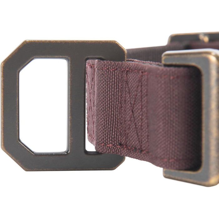 Нашийник для собак Carhartt з регульованим нейлоновим ремінцем, світловідбиваючі шви, Deep Wine, розмір Large