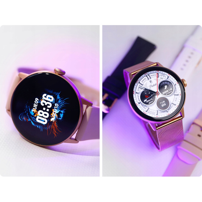 Смарт-годинник JG Smart M5 ROYAL AI для жінок, золотистий