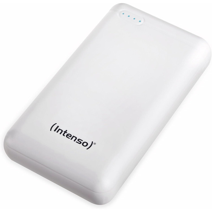 Powerbank Intenso XS20000 – 20000 mAh – Білий, USB-C, USB-A, microUSB – Швидка зарядка