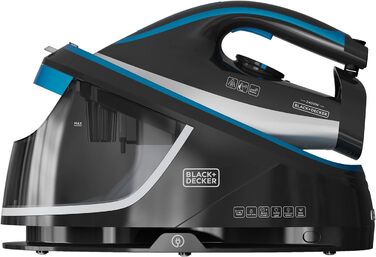 Праска-парогенератор BLACK+DECKER BXSS2401E, 2400 Вт, 200 г/хв, 1,5 л, регулювання температури, ECO-режим