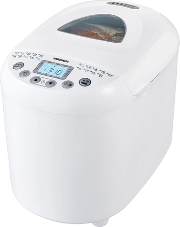 Хлібопічка Medion MD 11011, біла, 550 Вт