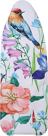 Близняк для прасувальної дошки, класичний бавовняний, 140x50 см, з еластичним гумкою