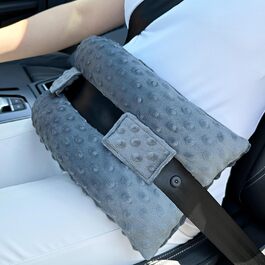 Hysterectomy Seat Belt Pillow after C-Section Pillow, Abdominal Surgery, Seat Belt Pillow with Pocket for Tummy Tuck, Hysterectomy, Recovery, a Must-Have for Patients, Gift, Minky Dot