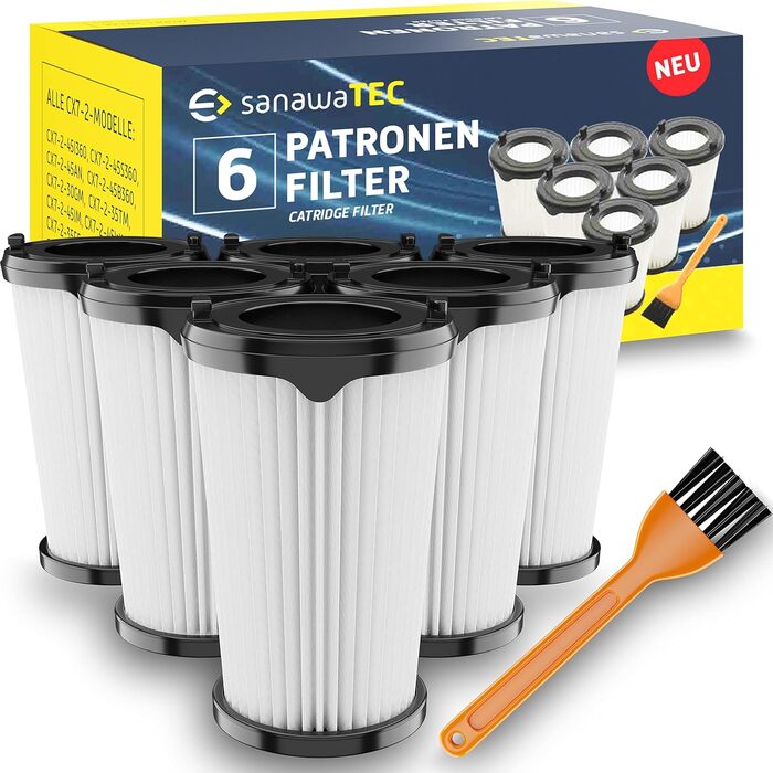 Замінник фільтра для пилососа AEG Ergorapido (AEF150, CX7, QX8) з щіткою для прибирання