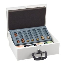 Cash Box з дошкою для підрахунку євромонет