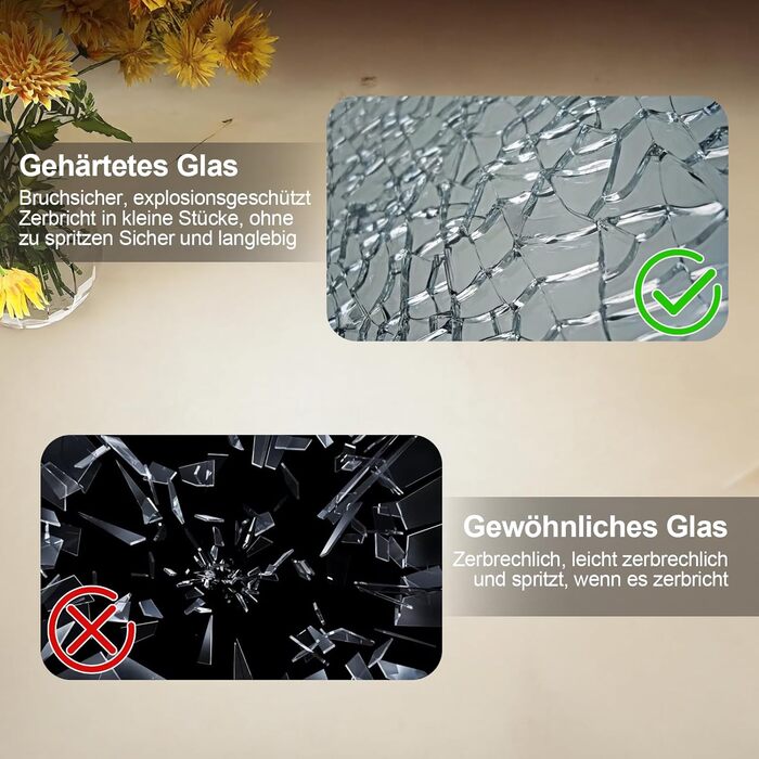 Дзеркало для ванної кімнати з підсвічуванням 100x60 см, сенсорні кнопки, IP65, 3 режими кольору, функція пам'яті, HD скло, горизонтальне/вертикальне встановлення