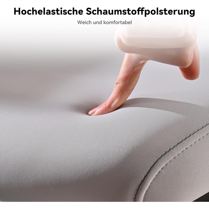 Офісний крісло MUSSO E600SE сірого кольору: ергономічний дизайн, регулювання поперекової підтримки, підлокітники та підголівник, підставка для ніг, підтримка спини для жінок