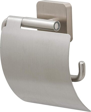 Тримач для туалетного паперу Tiger Onu з матової нержавіючої сталі з кришкою, 13 x 12,6 x 4,2 см