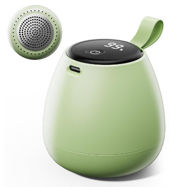 Електричний видальник пуху з 2 змінними лезами, 3 режими, LCD-дисплей, USB-зарядка для різних тканин