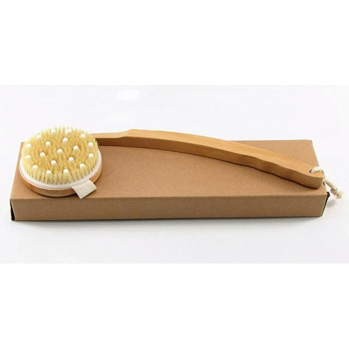 CambOs Bath Brushes for Women, Boar Bristle, Long Handle, Bath Brushes for Men, Shower Brushes, Bath Accessories