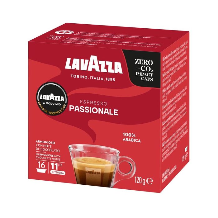 Кава в капсулах Lavazza A Modo Mio Espresso Passionale, Арабіка, 80 капсул (600 г)
