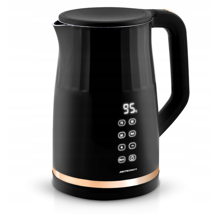 Електричний чайник Berdsen BD-706 2200Вт 1,7л, BPA Free, сенсорне керування та регулювання температури