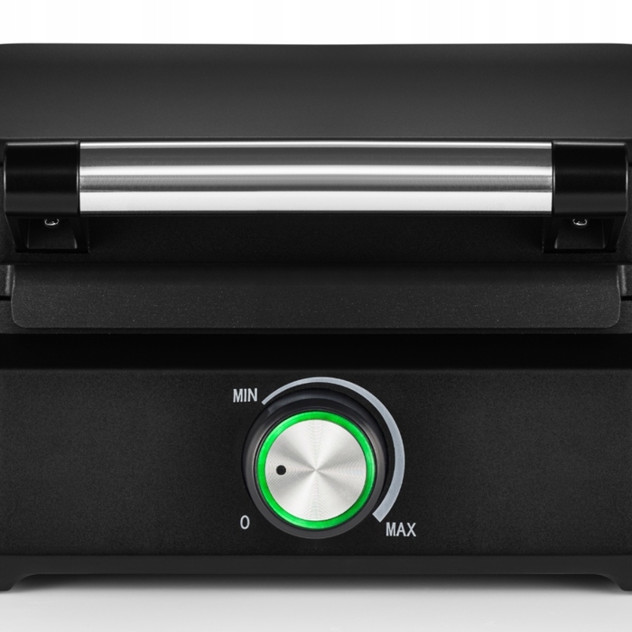 Вафельниця Mozano Smart 1500W, чорна (на 2 великі вафлі)