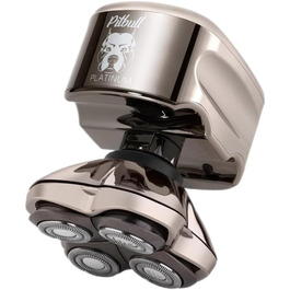 Pitbull Platinum Pro – electric electric shaver for men | wet and dry shaving