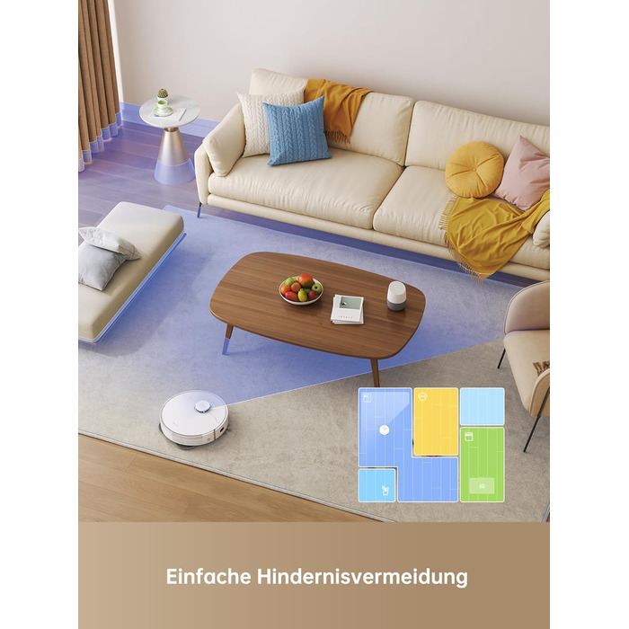 Робот-пилосос Dreame L10s Pro Gen2: 13000 Па, DuoBrush для шерсті тварин, суха та волога прибирання, LDS-навігація, 5200 mAh