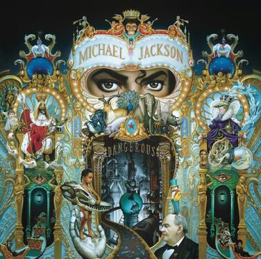 Dangerous – Вінілова платівка Michael Jackson (Небезпека) Оригінальний LP