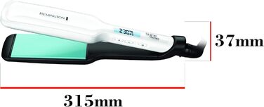 Випрямляч для волосся Remington S8550 Shine Therapy з LCD-дисплеєм: керамічне покриття з аргановою олією та вітаміном E, 150-230°C