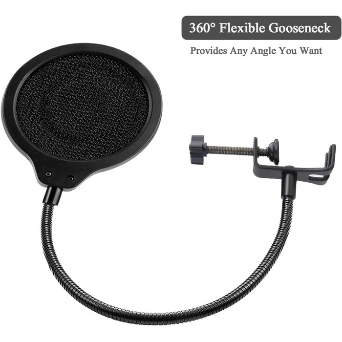 Кріплення для мікрофона Blue Snowball iCE: штатив, поп-фільтр та кабель-менеджмент від YOUSHARES