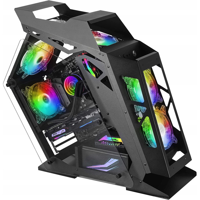 Корпус Mars Gaming MC61 Tower, чорний