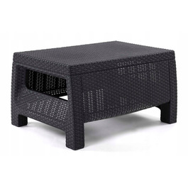 Прямокутний пластиковий стіл Allibert, 77 x 57 x 42 см