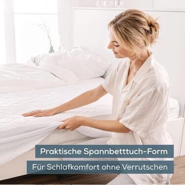 Електрична ковдра Beurer UB 74 з автовимкненням та захистом від перегріву, 200x100 см, у вигляді простирадла